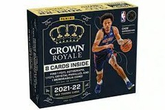 PANINI - CROWN ROYALE - 2021-22 - HOBBY BOX